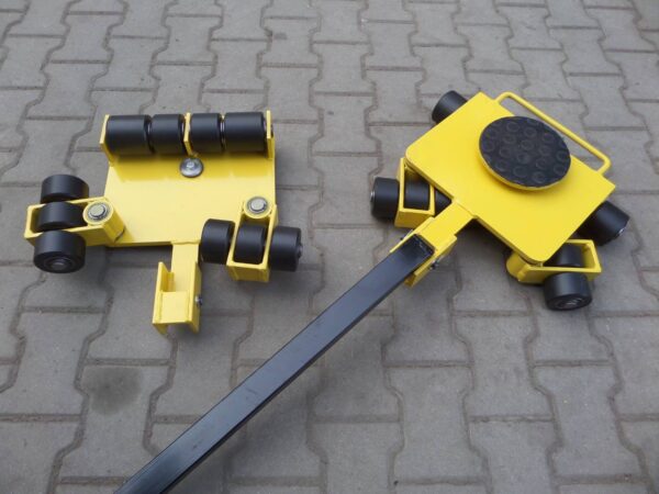 Wózek transportowy do maszyn uniwersalny 4UNI kompozyt, nylon 7T